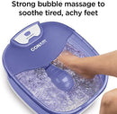 Conair Heat Sense Premium Foot Spa/Pedicure Spa with Massaging Foot Rollers, Bubbles and Heat