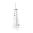 Conair Rechargeable Water Flosser with Charging Base in White/Chrome