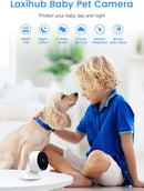 Baby Monitor - Wifi Baby Camera, Laxihub M1 Video Security Camera