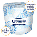 Kleenex Cottonelle Bulk Toilet Paper (17713), 60 Individually Wrapped Toilet Paper Rolls, White (27, 060 Sheets Per Case)
