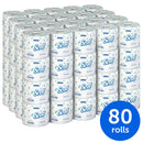 Scott Essential Professional Bulk Toilet Paper for Business (04460), 2-PLY, White, 80 Rolls / Case, 550 Sheets
