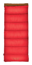 Coleman Lassen Insulated Mild Weather Sleeping Bag w/ Compression Sack, 5 to 21°C