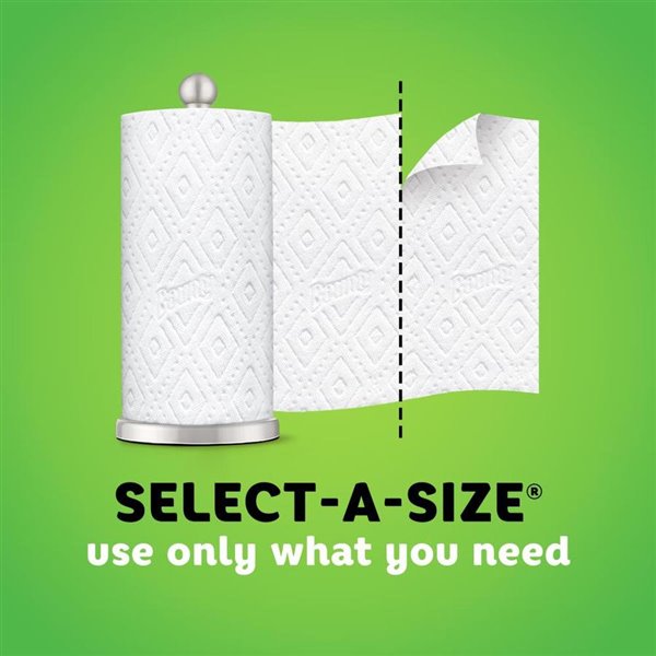 Bounty Select-A-Size Paper Towels, 6 Count White