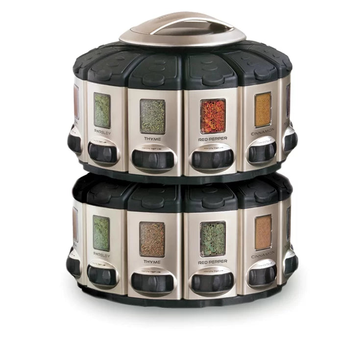 12 Spice Jar & Rack Set