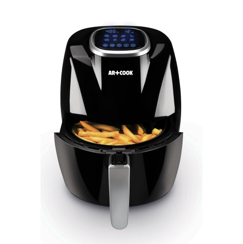 Art + Cook 3.7L Digital Air Fryer, Black