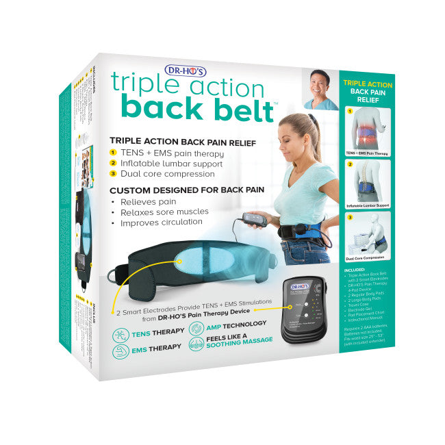 DR-HO’S Triple Action Back Belt TENS