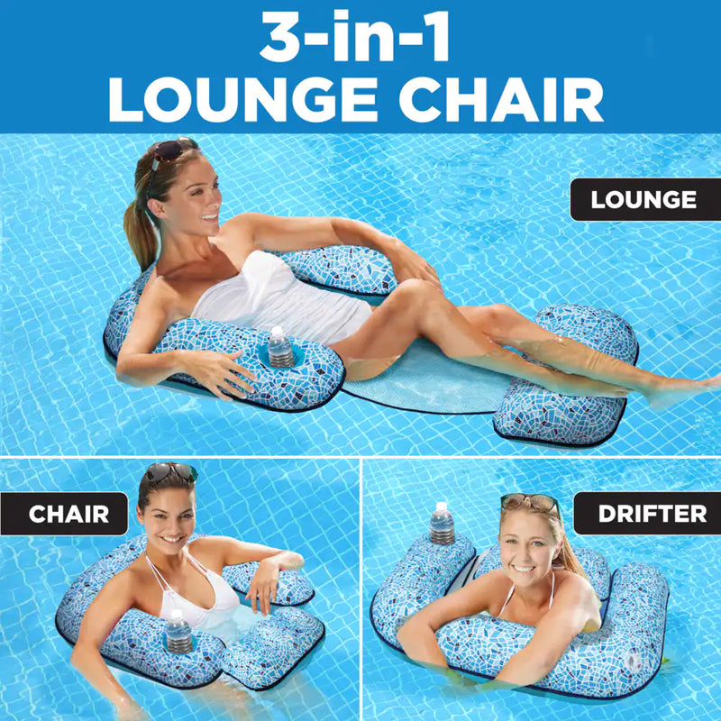 Aqua 3-in-1 Luxury Travel Pool Float