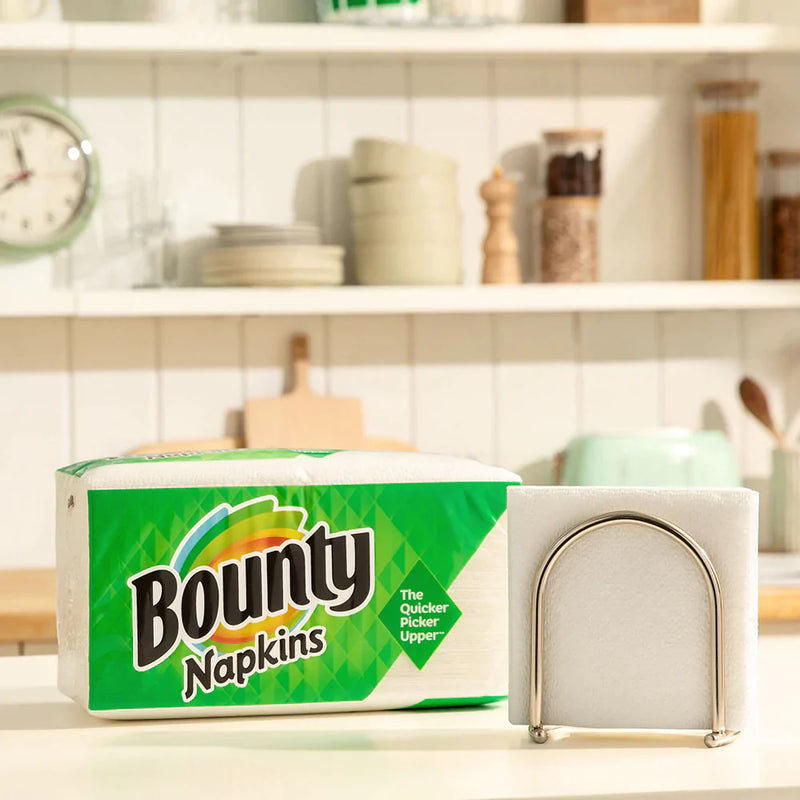 Bounty Quilted Napkins, Twin-Pack, 400 Napkins