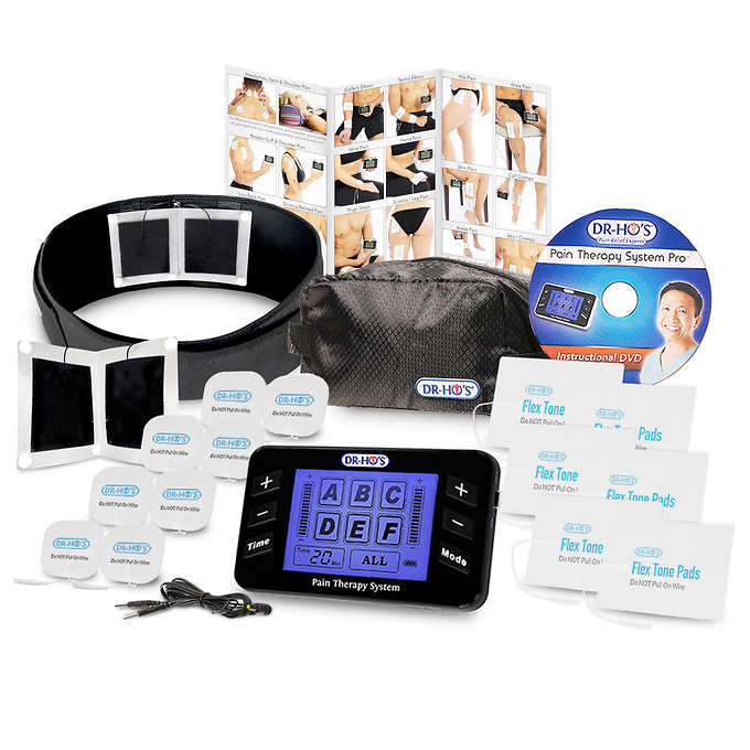 DR-HO'S-Pain Therapy System Pro with Gel Pad Kit and Pain Therapy Back Relief Belt