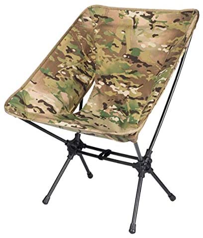 OneTigris Multicam Camping Chair Backpacking Hiking, 330 lbs Capacity,