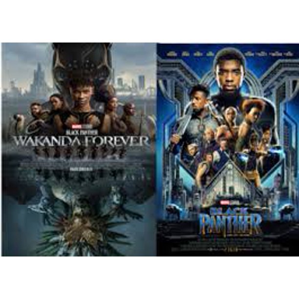 Black Panther 1-2 Film collection [DVD]-English only