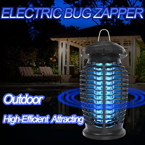 Bug Zapper, 4200V Electric Mosquito Killer for Outdoor/Indoor Mosquito Zapper Lamp, Electronic Insect Fly Zapper Mosquito Trap for Home Backyard Patio Garden