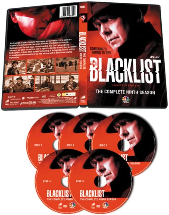 The Blacklist Season Ninth [DVD]-English only