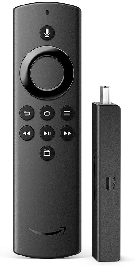 Fire TV Stick Lite with Alexa Voice Remote Lite (no TV controls), HD streaming device