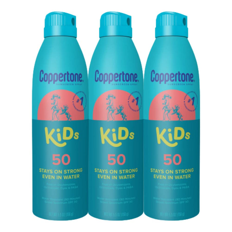 Coppertone Kids Sunscreen Spray, SPF 50