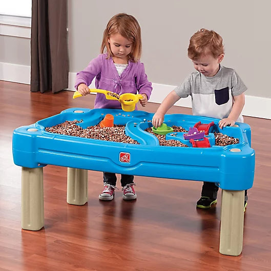 Step2 Cascading Cove Water Table with Umbrella