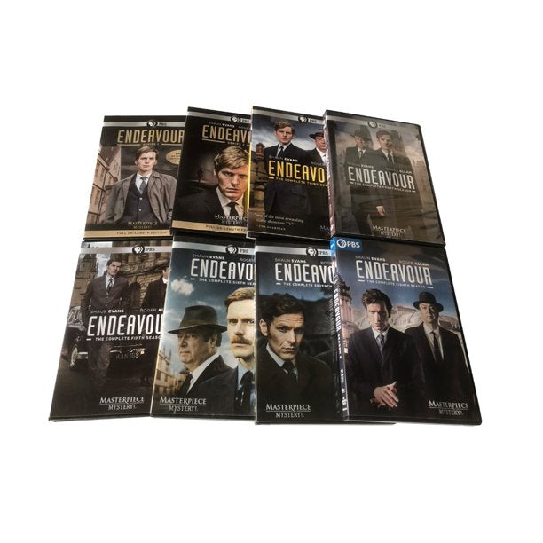 Masterpiece Mystery! Endeavour Complete Series Seasons 1-8 (DVD) -English only