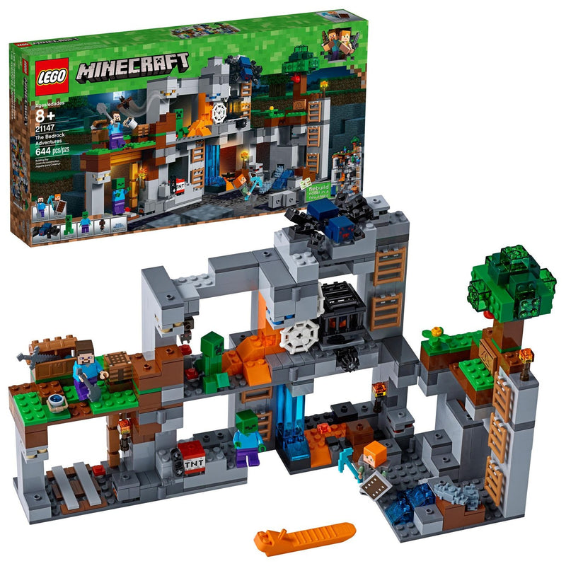 LEGO Minecraft The Bedrock Adventures 21147 Building Kit (644 Piece)