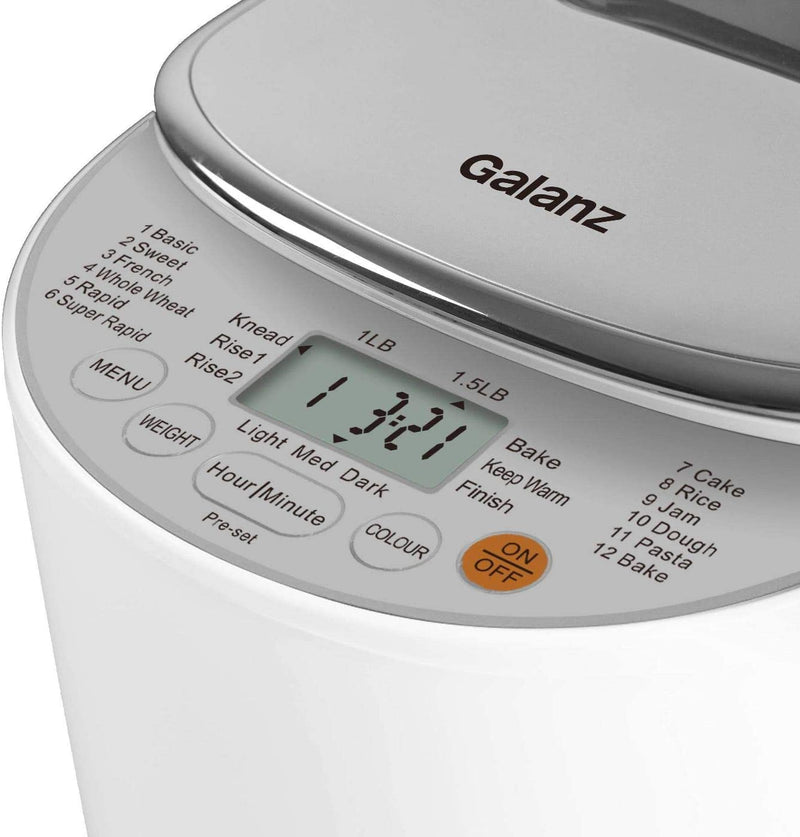 Galanz 1.5lb Bread Maker (White)