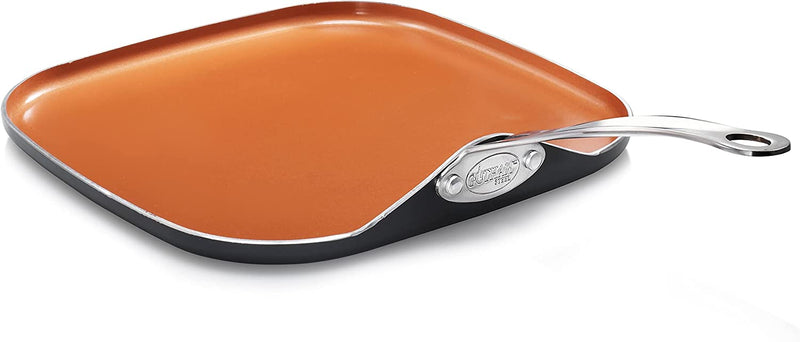 Gotham Steel Nonstick Griddle Pan 10.5 Perfect for making Eggs, Pancakes, Bacon and More