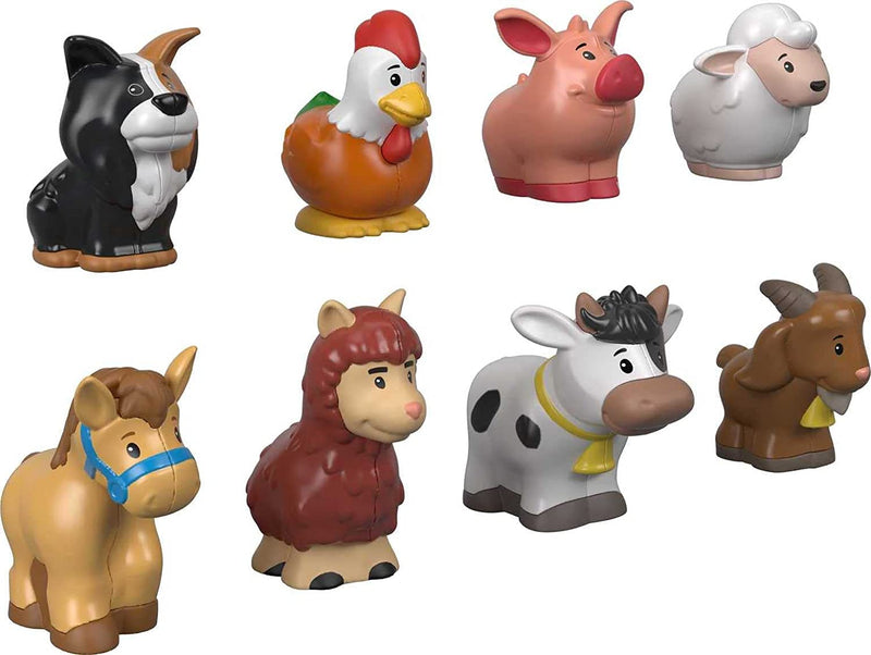 Fisher-Price Little People Farm Animal Friends, Figure 8-Pack