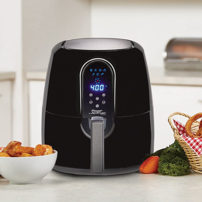 Power Air Fryer Elite 7- In -1 Electric Hot Air Fryer 5.5 Qt