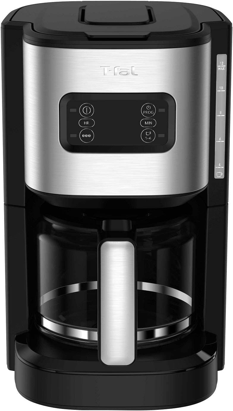 T-fal Element Programmable Coffee Maker, Black, 12 Cups