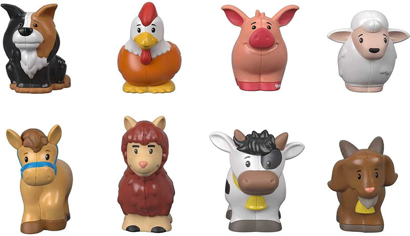 Fisher-Price Little People Farm Animal Friends, Figure 8-Pack