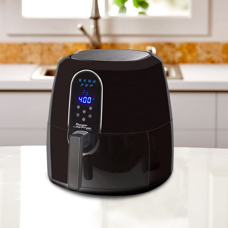 Power Air Fryer Elite 7- In -1 Electric Hot Air Fryer 5.5 Qt