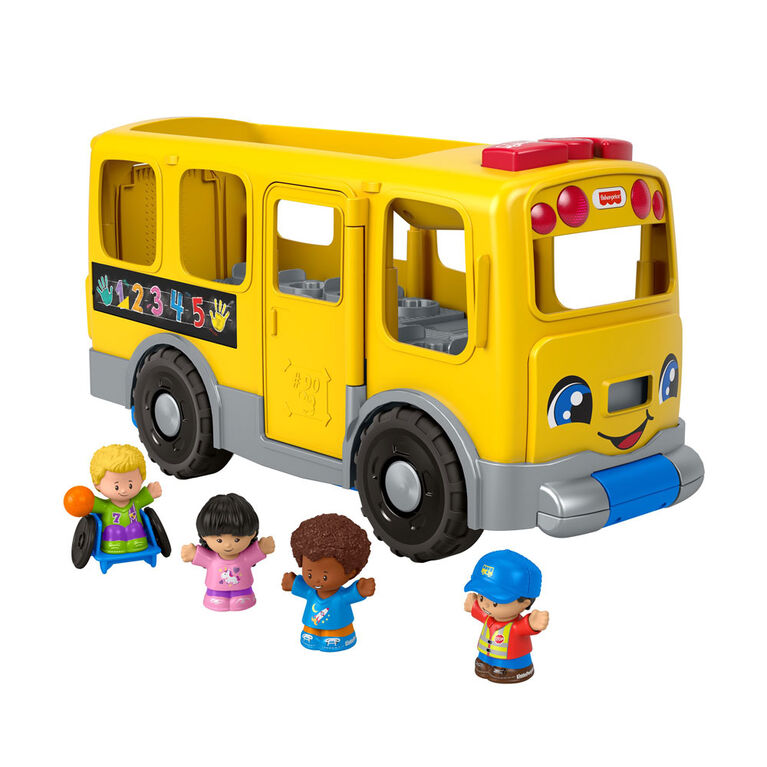 Fisher-Price Little People Big Yellow School Bus - English and French Version