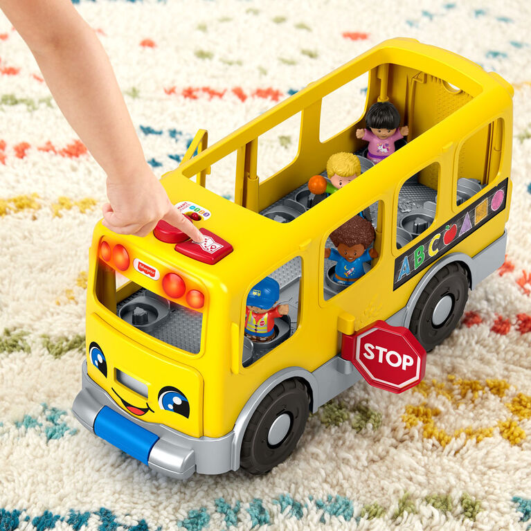 Fisher-Price Little People Big Yellow School Bus - English and French Version