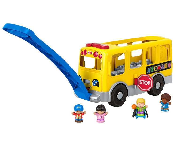 Fisher-Price Little People Big Yellow School Bus - English and French Version