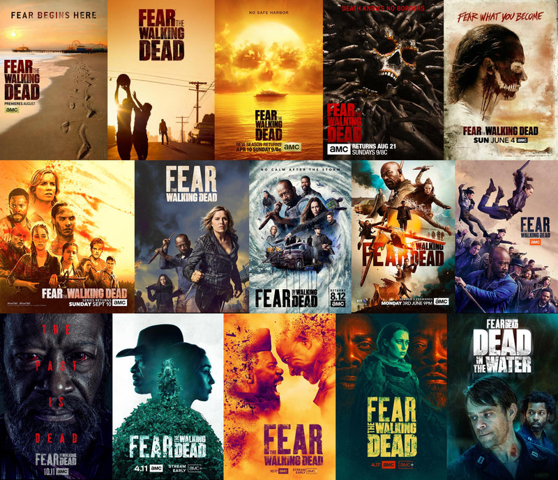 Fear the Walking Dead Complete Series 1-7 [DVD]-English only