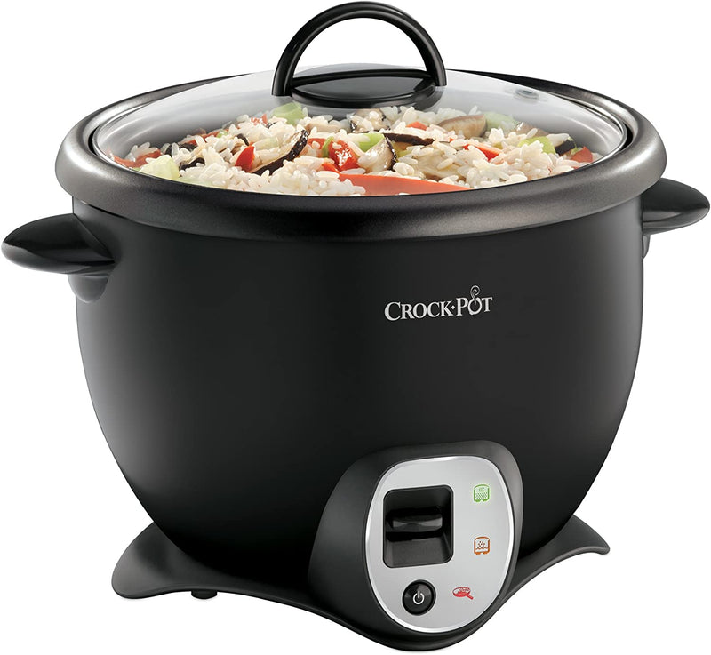 Crock-Pot 1.8L Saute Rice Cooker Black