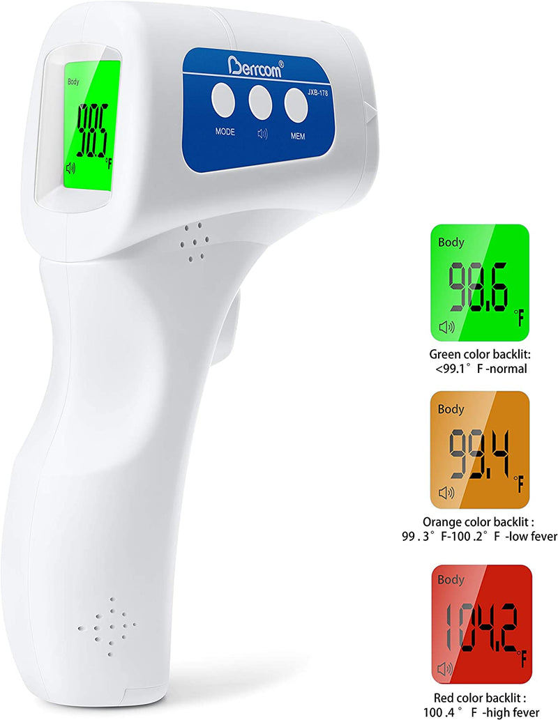 Berrcom Non Contact Infrared Forehead Thermometer JXB-178