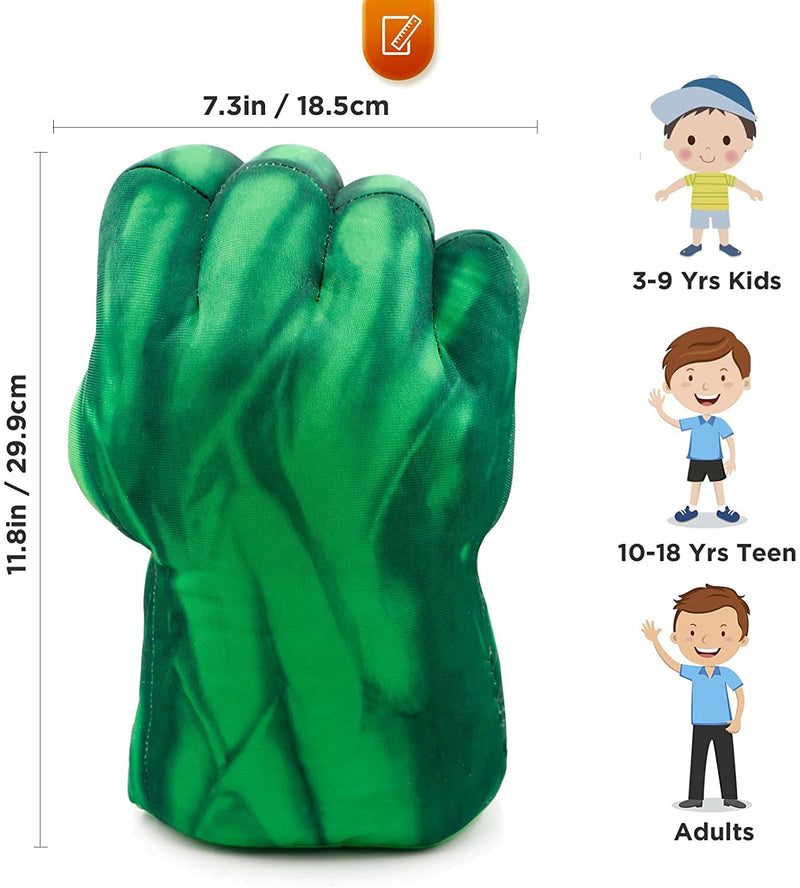 Superhero Gloves Kids Boxing Plush Hands Fists Gloves Toys for Boys and Girls