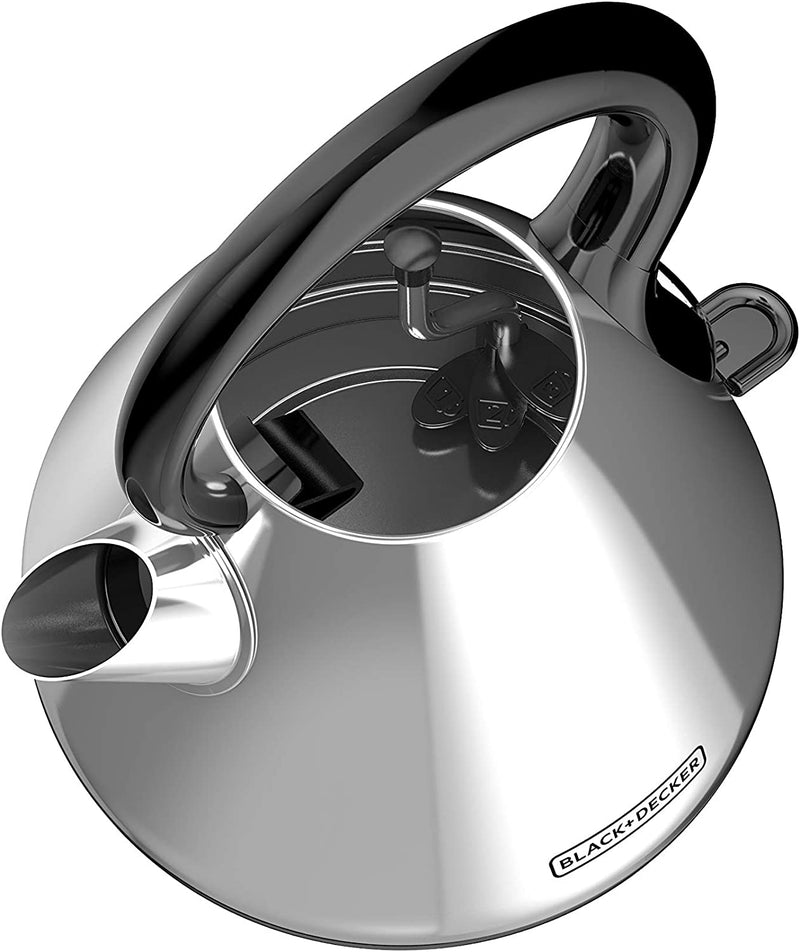 BLACK+DECKER Stainless Steel Electric Cordless Kettle, 1.7L