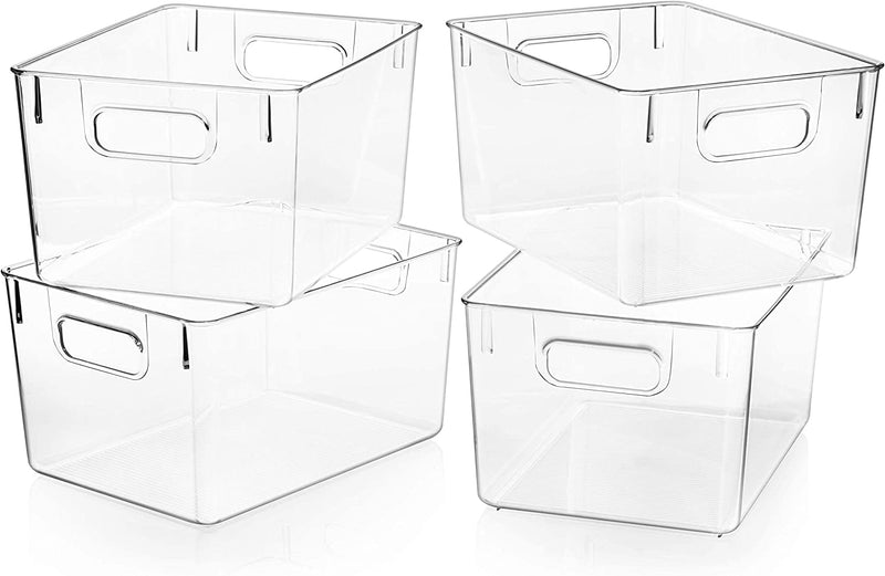 ClearSpace Plastic Storage Bins – Perfect Kitchen Organization or Pantry Storage