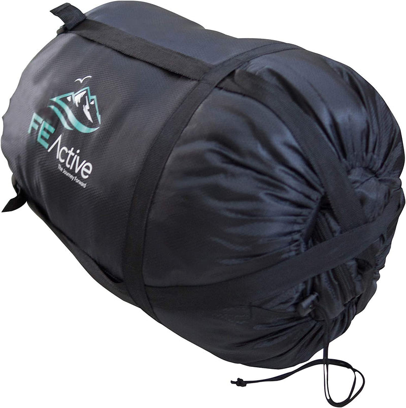 FE Active Camping Sleeping Bags - 4 Seasons XL, W/Hood