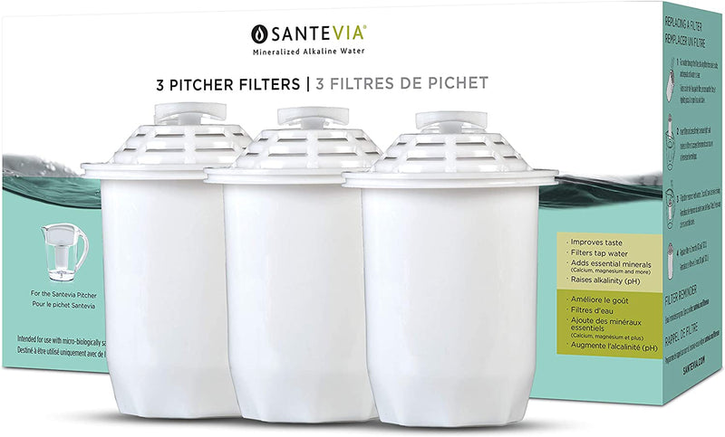 Santevia Water Systems Pitcher Filter (3 Pack)