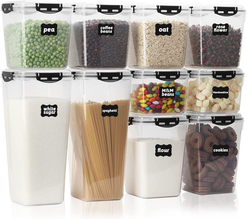 Airtight Food Storage Containers with Lids Set of 10