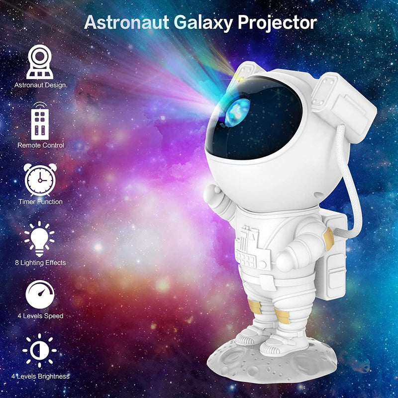 Astronaut Galaxy Star Projector