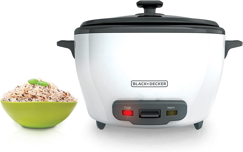 BLACK+DECKER 2-in-1 Rice Cooker and Food Steamer, 28 Cup