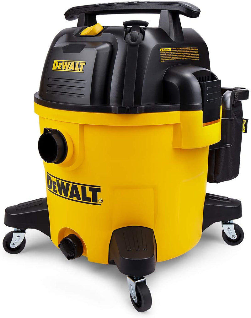 DeWALT 10 Gallon Quiet Poly Wet Dry Vacuum Yellow