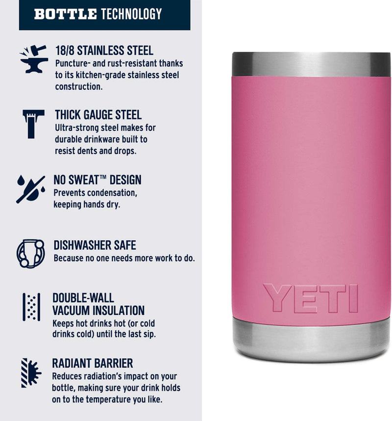 YETI Rambler Jr. 12 oz Kids Bottle w/Straw Cap