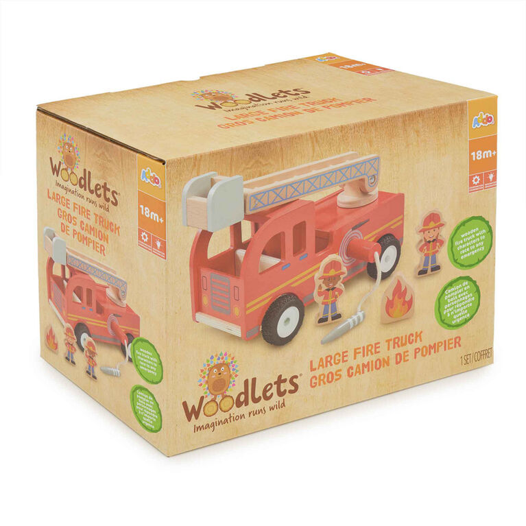 Woodlets Large Fire Truck