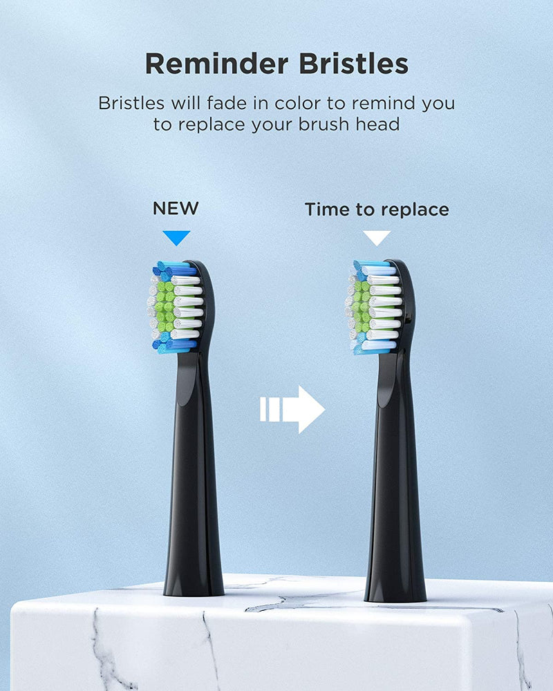 Gloridea Sonic Electric Toothbrushes for Adults with 8 Brushheads , 5 Modes Power Toothbrushes  4 Hours Fast Charge Lasts 30 Days Rechargeable