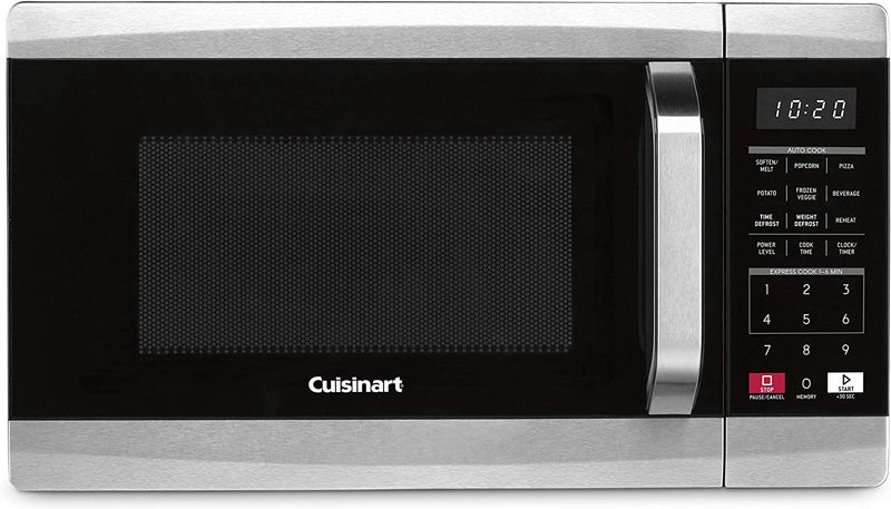 Cuisinart CMW-70C Compact Stainless Steel Microwave Oven, 0.7 cu-ft, Black