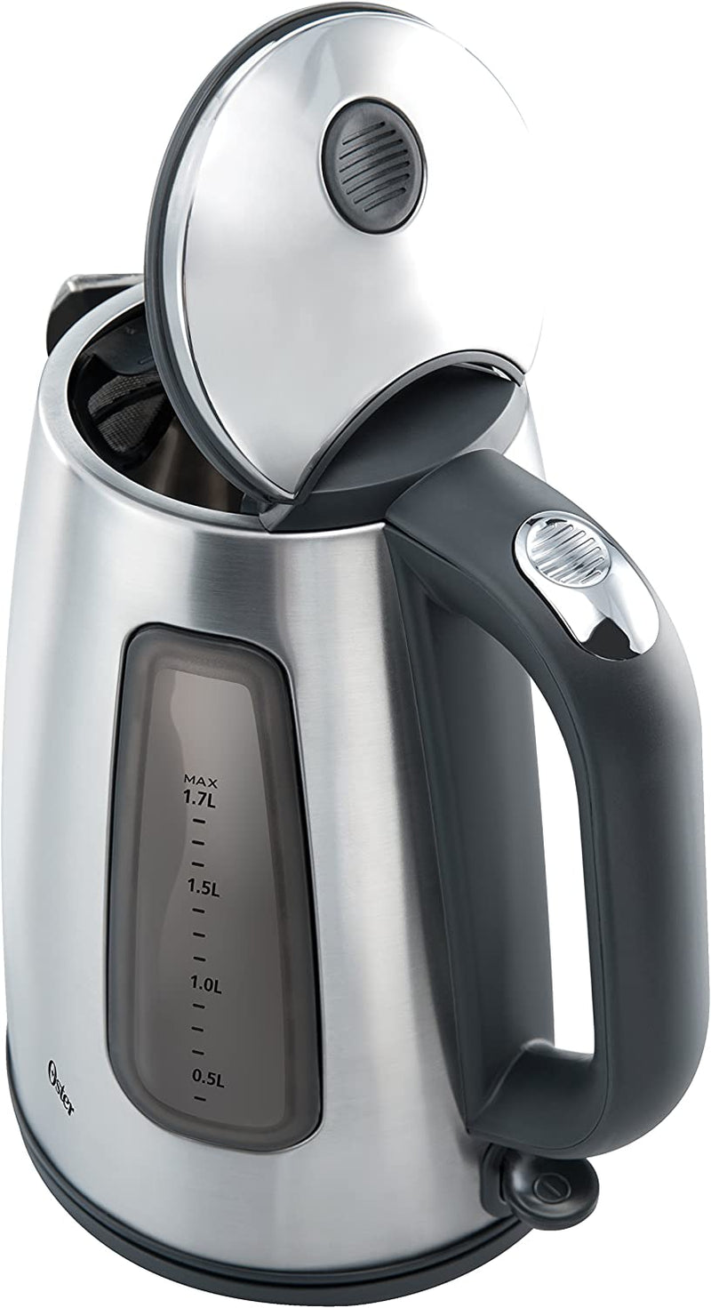 Oster 1.7 L Illuminating Kettle, Stainless Steel