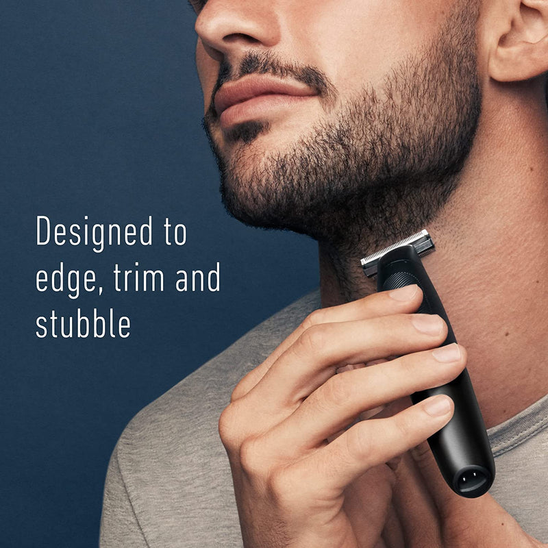 Gillette Men's Style Master Cordless Stubble Trimmer with 4D Blade